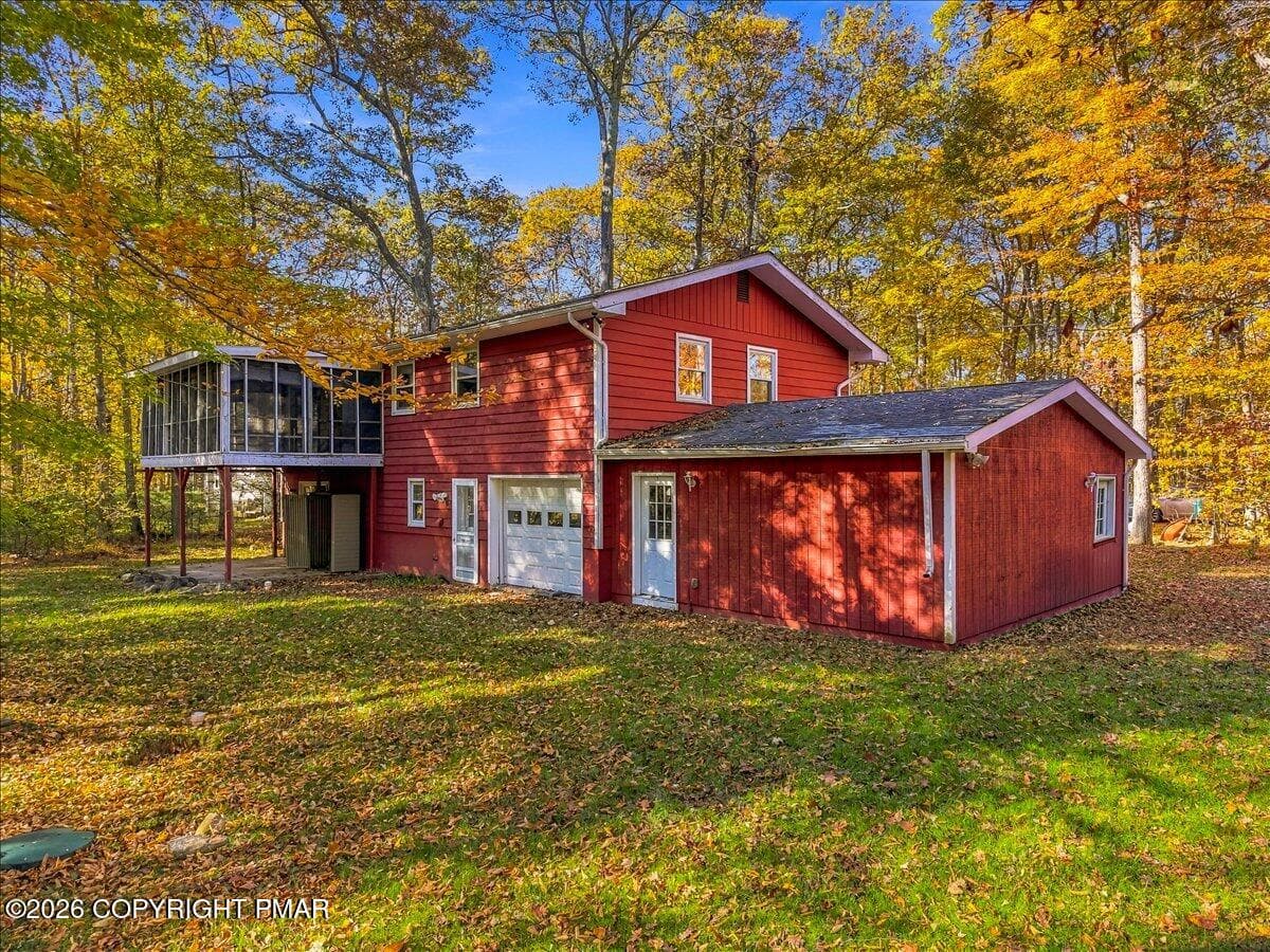 Back View - 2106 Beech Lane, Tobyhanna, PA 18466