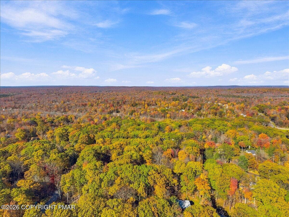 aerial view - 2106 Beech Lane, Tobyhanna, PA 18466