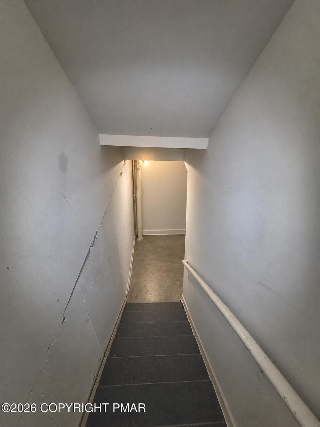 Stairs down to basment - 179 Kensington Drive, Bushkill, PA 18324