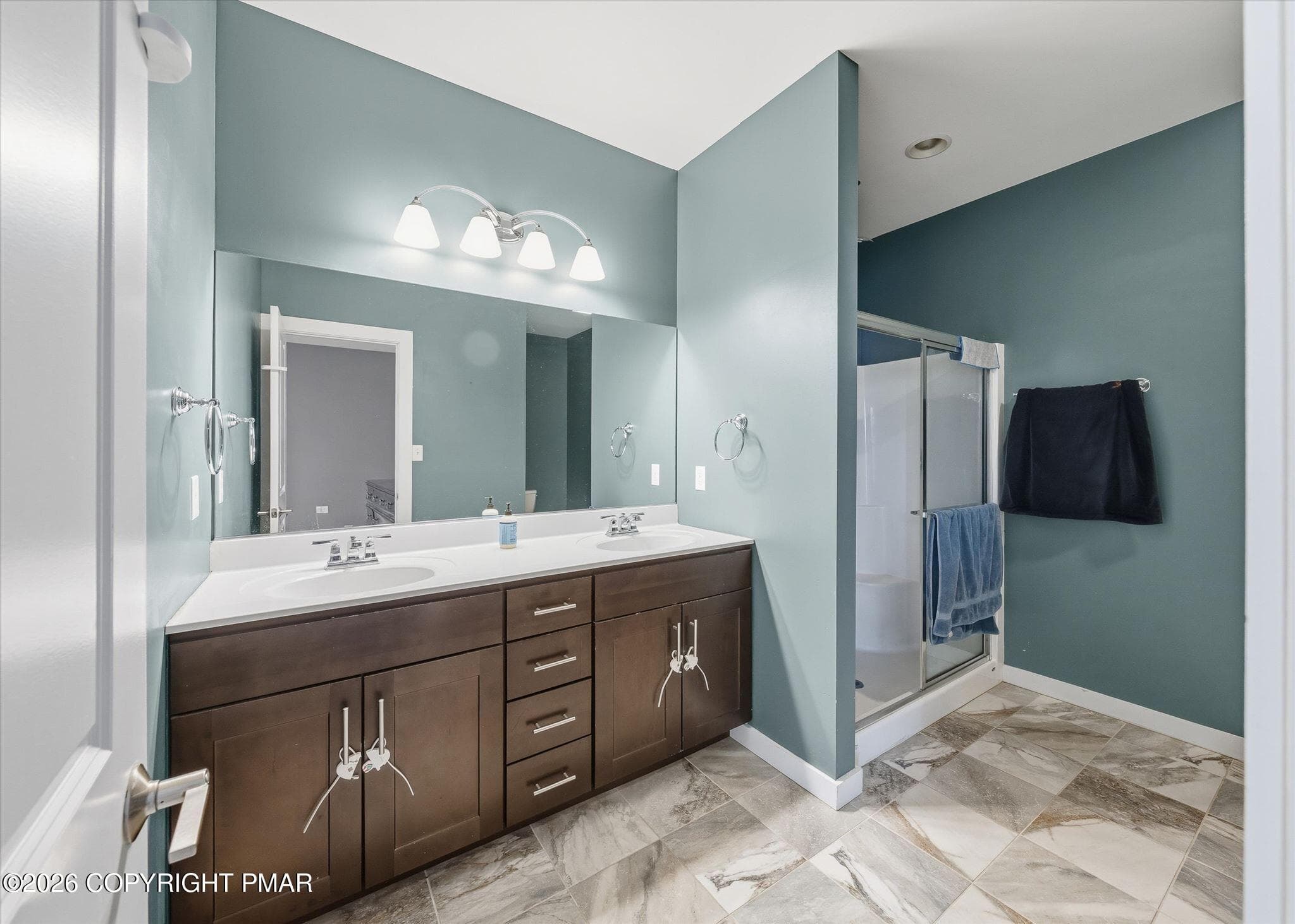 Primary Bathroom - 22 Greentree Drive, Bangor, PA 18013