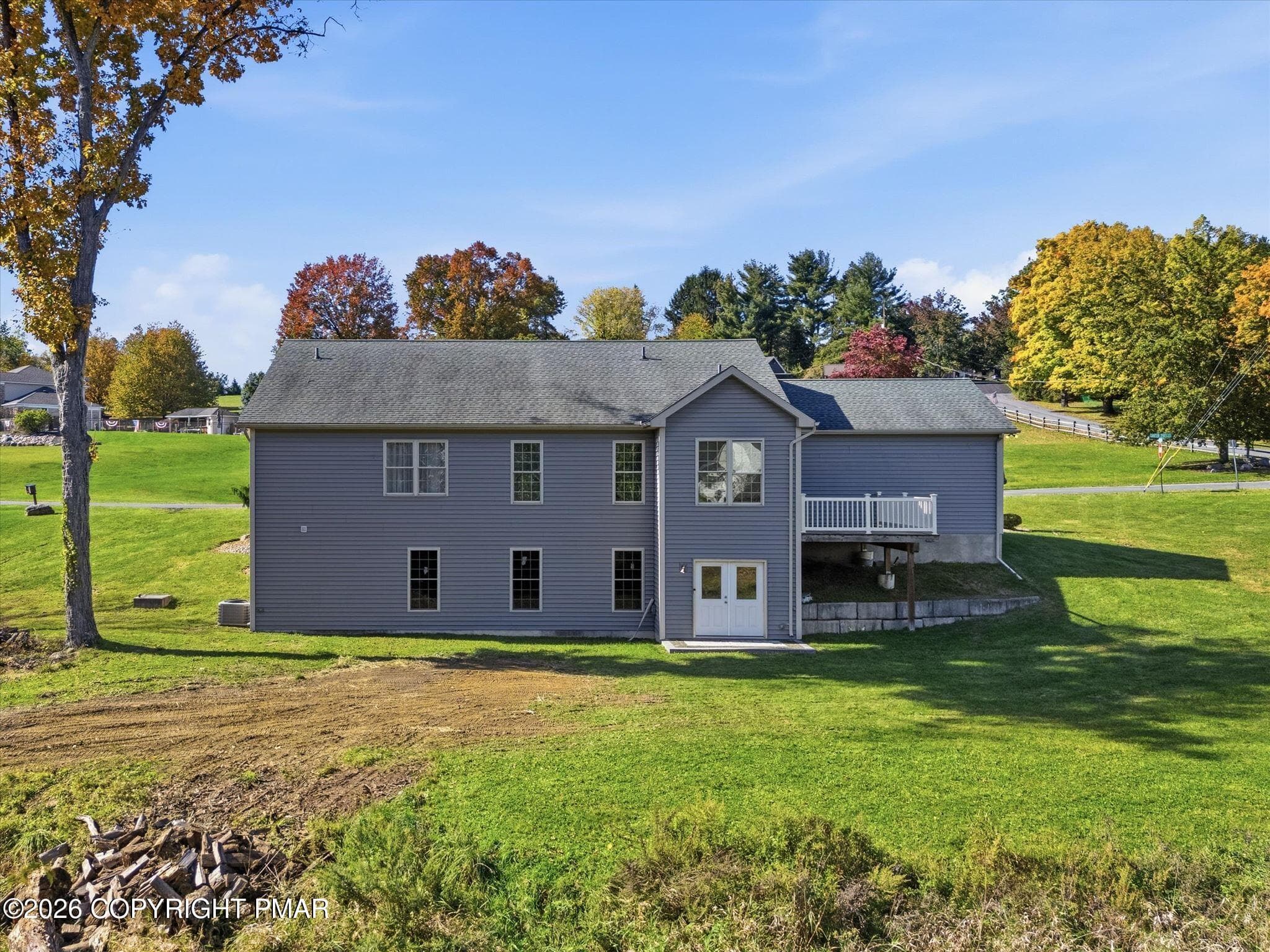Back of Home - 22 Greentree Drive, Bangor, PA 18013