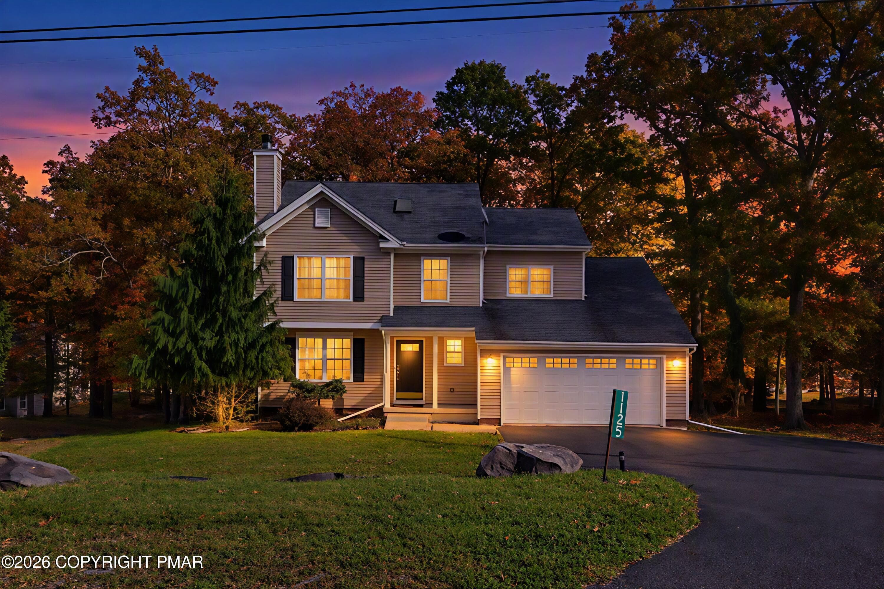 Dusk - 1125 Dorset Drive, Bushkill, PA 18324