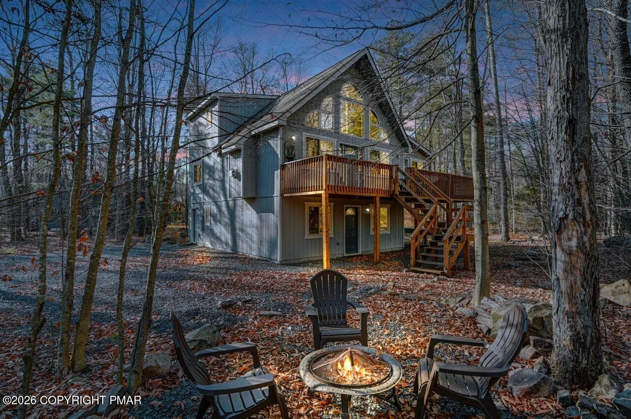 Firepit - 1575 Evergreen Road, Pocono Pines, PA 18350