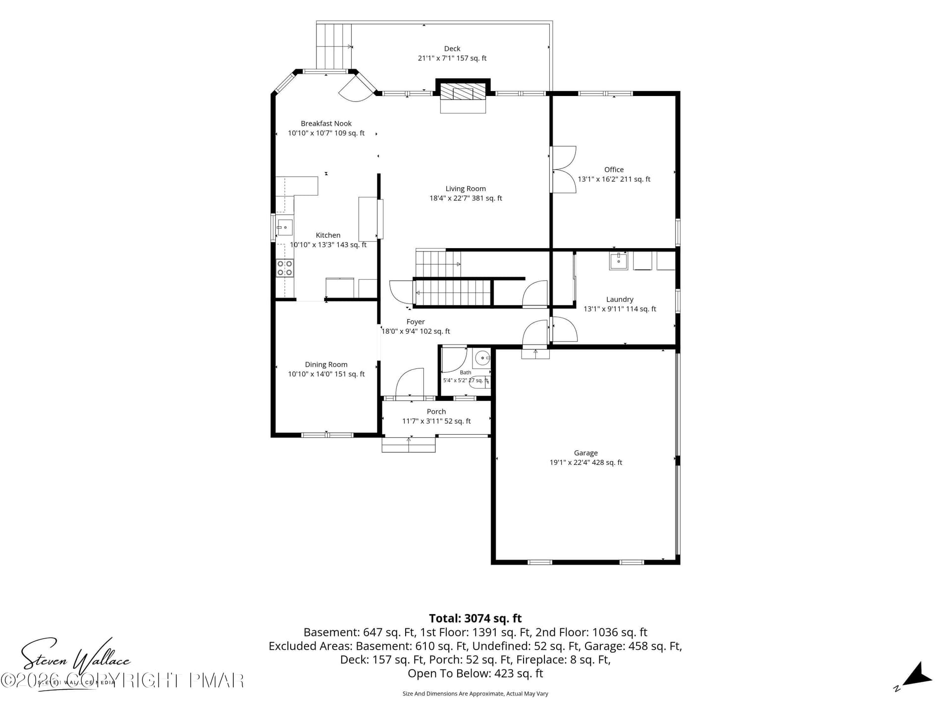 2nd_floor_256_pin_oak_road_stroudsburg_w - 256 Pin Oak Road, Stroudsburg, PA 18360