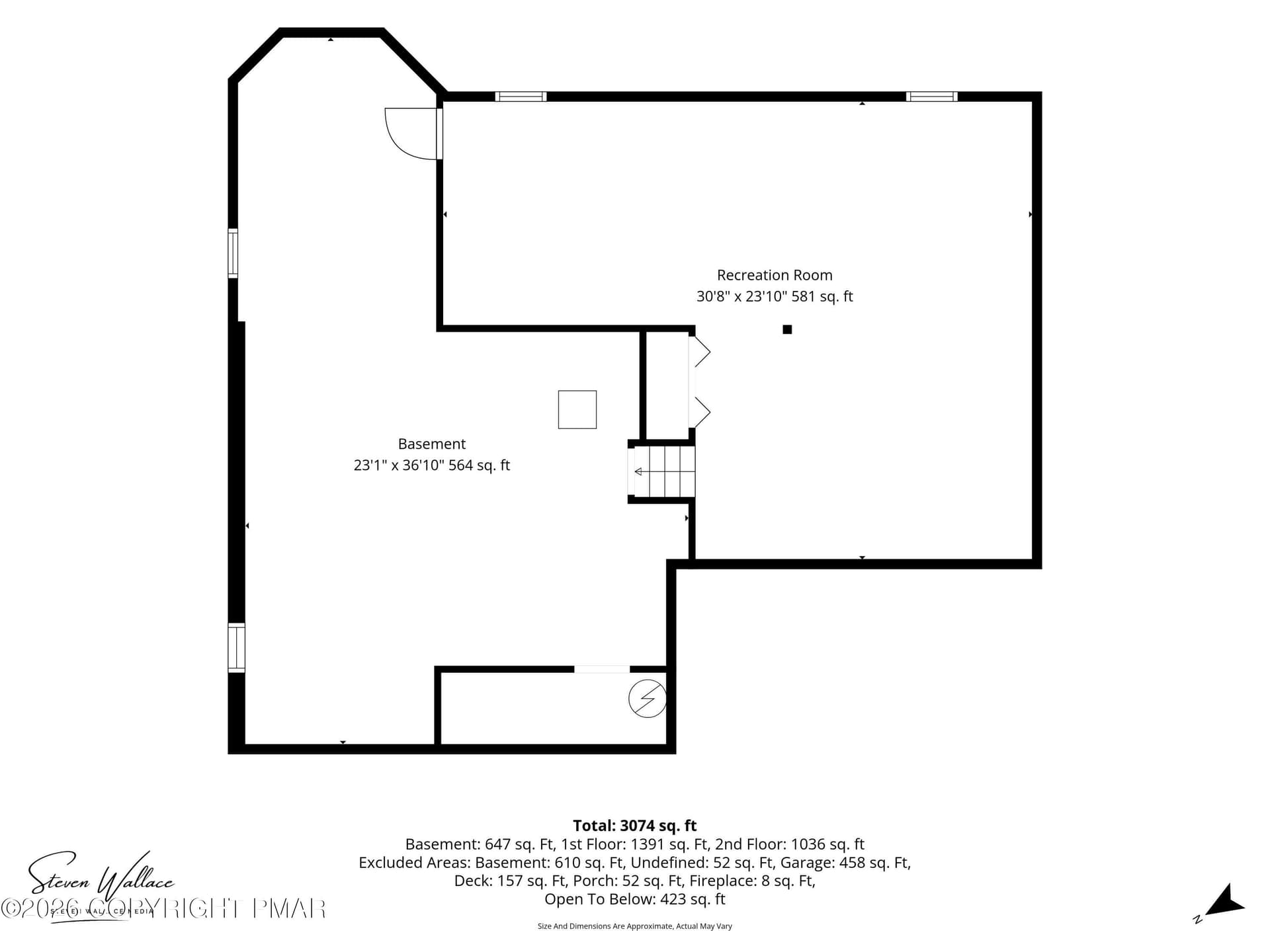 1st_floor_256_pin_oak_road_stroudsburg_w - 256 Pin Oak Road, Stroudsburg, PA 18360