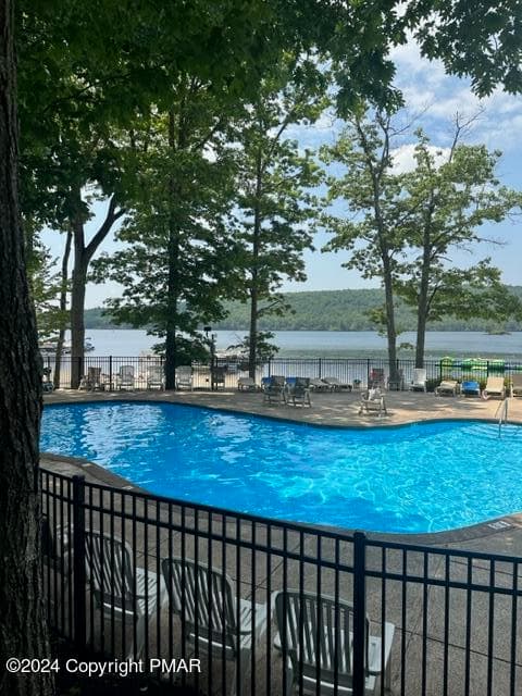 Pool and Big Boulder Lake - 40 Alpine, Lake Harmony, PA 18624