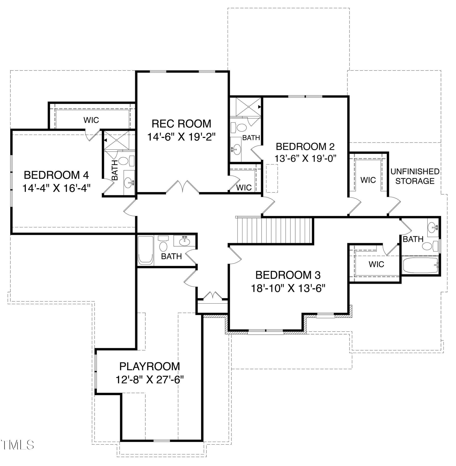 WFL 111 2nd Floor MLS - 122 W Beech Slope Court, Chapel Hill, NC 27517