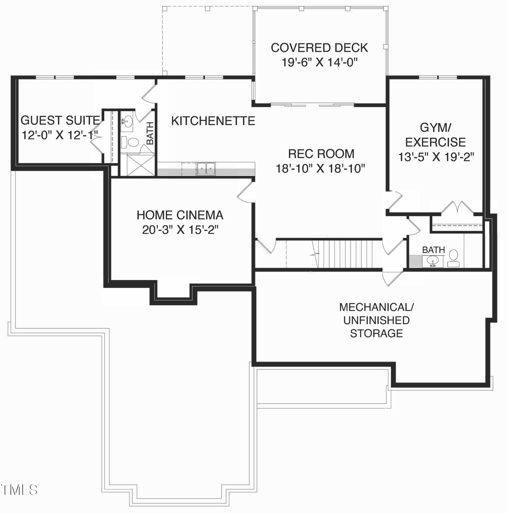 ICG Lot 111 basement updated - 122 W Beech Slope Court, Chapel Hill, NC 27517