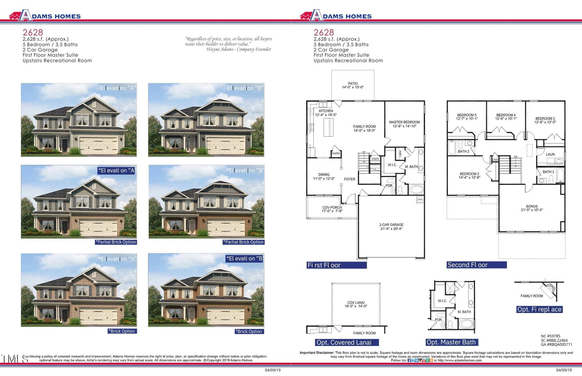 The 2628 Brochure.pdf - 56 Decatur Drive, Fuquay Varina, NC 27526