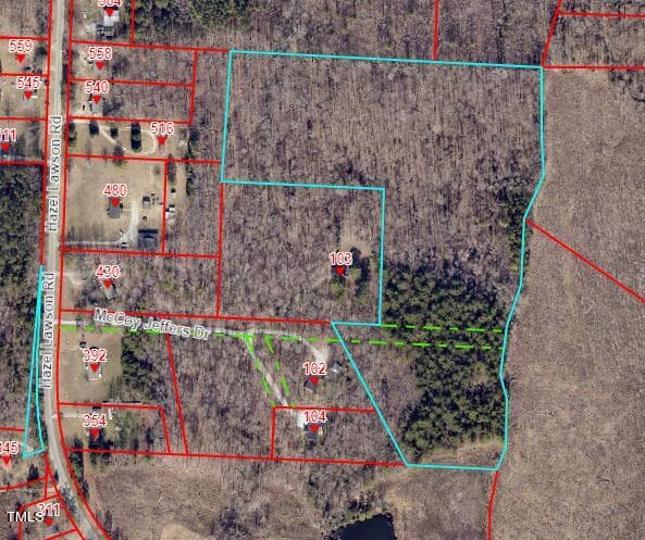 GIS Photo - 1 Mccoy Jeffers Drive, Roxboro, NC 27574