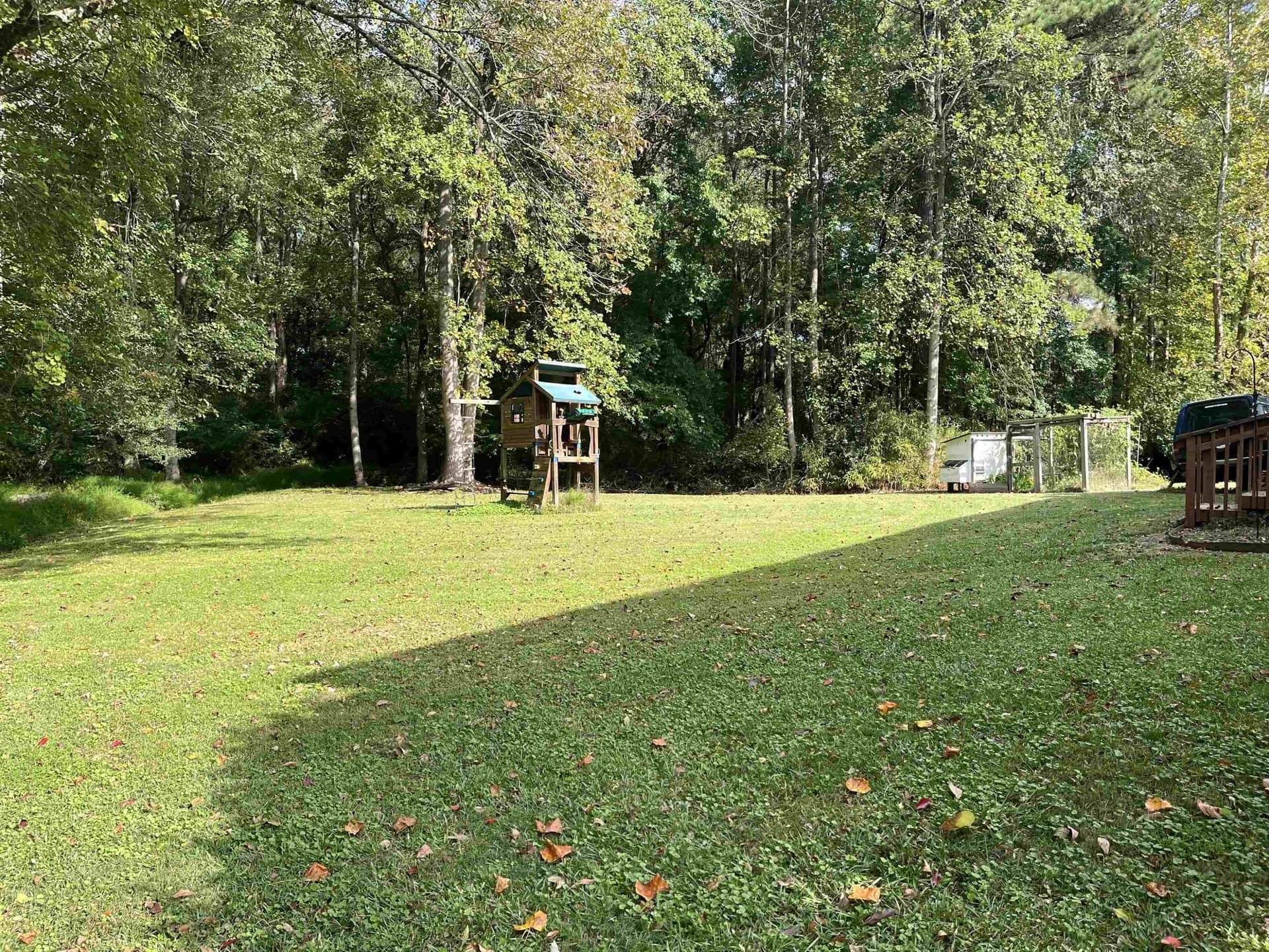 BACK YARD - 1229 Tulip Street, Clayton, NC 27520