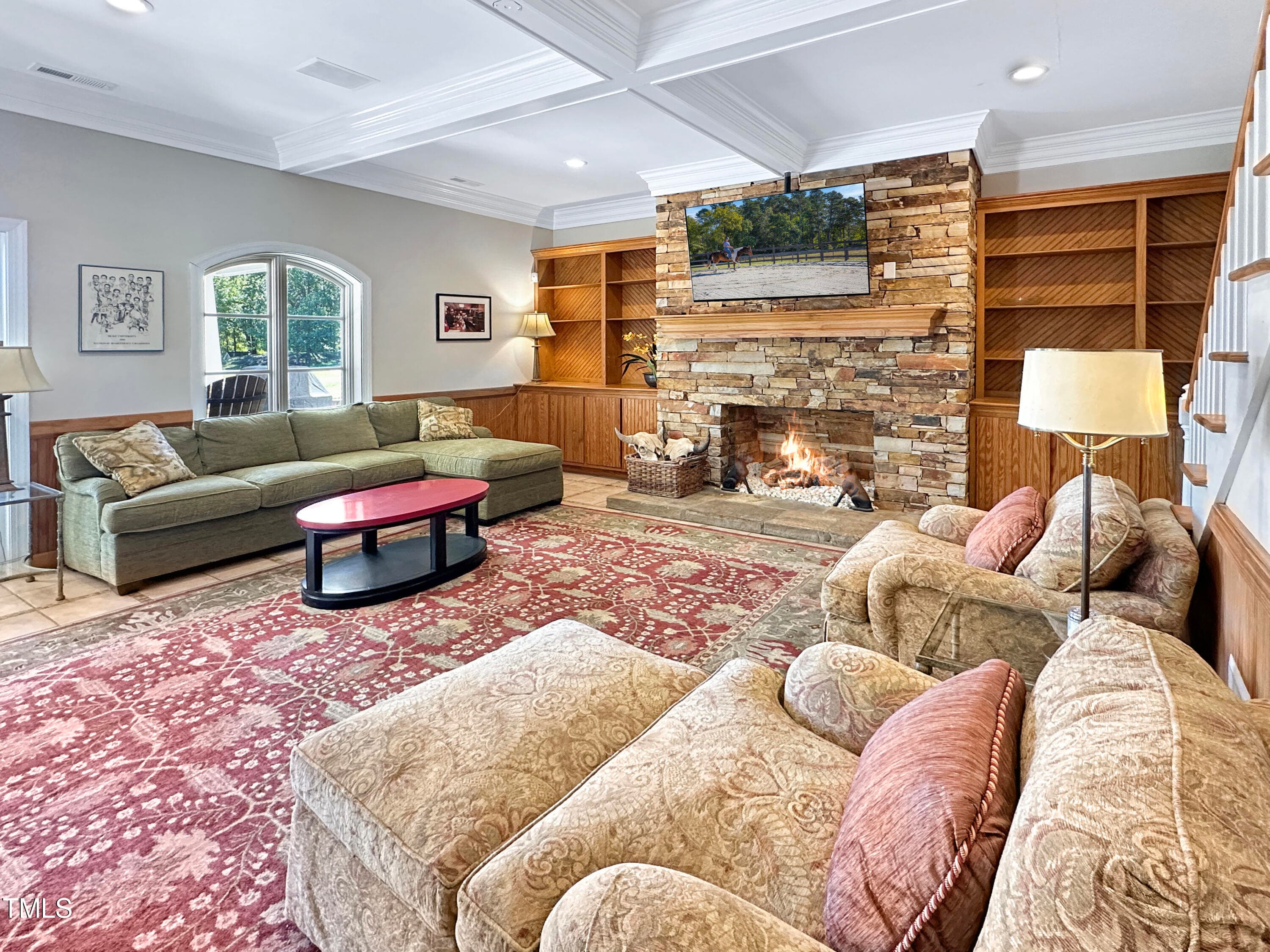 Guest Barn Hearth - 8589 Mcghees Mill Road, Semora, NC 27343
