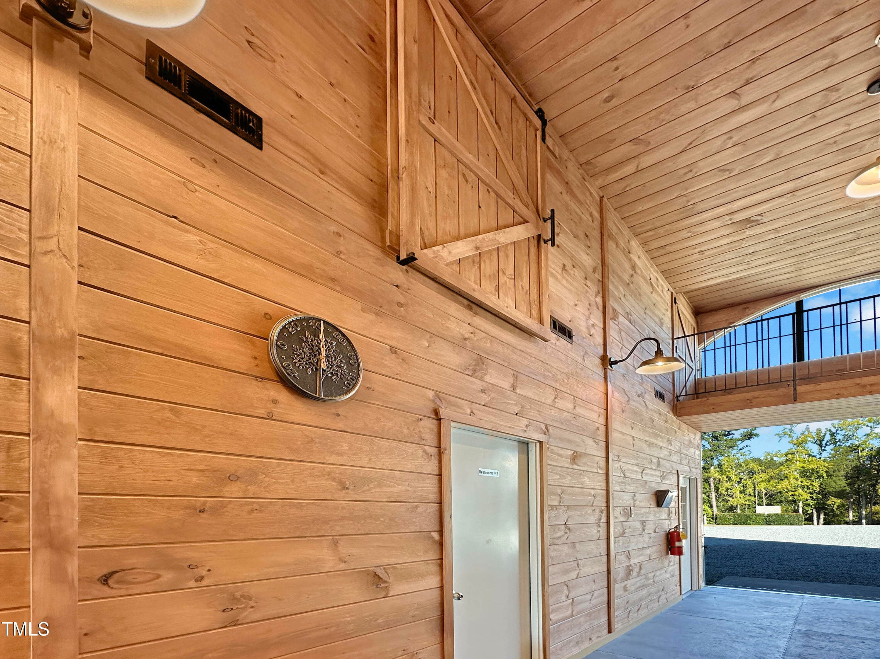 Horse Barn Interior - 8589 Mcghees Mill Road, Semora, NC 27343
