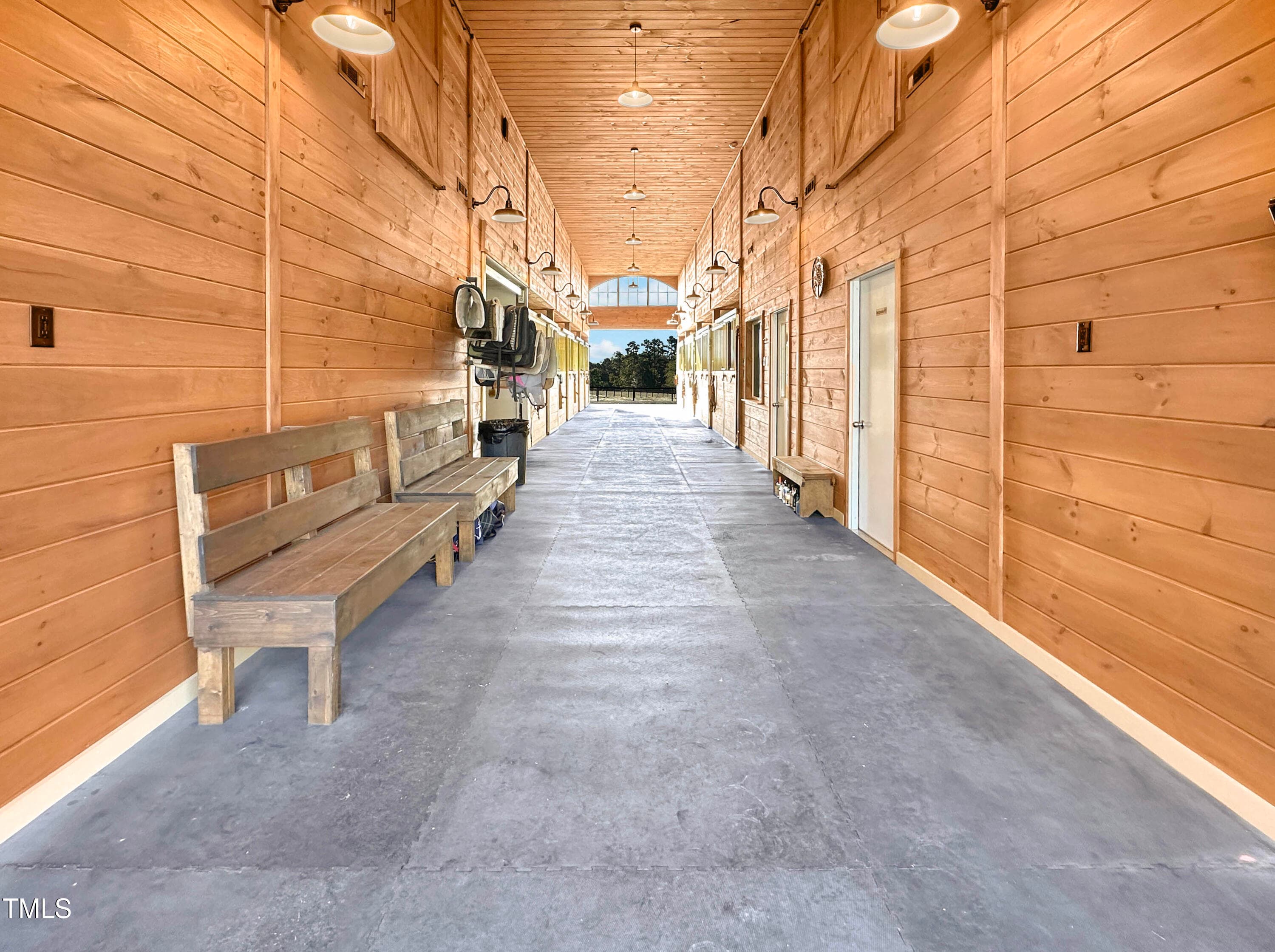 Horse Barn View - 8589 Mcghees Mill Road, Semora, NC 27343