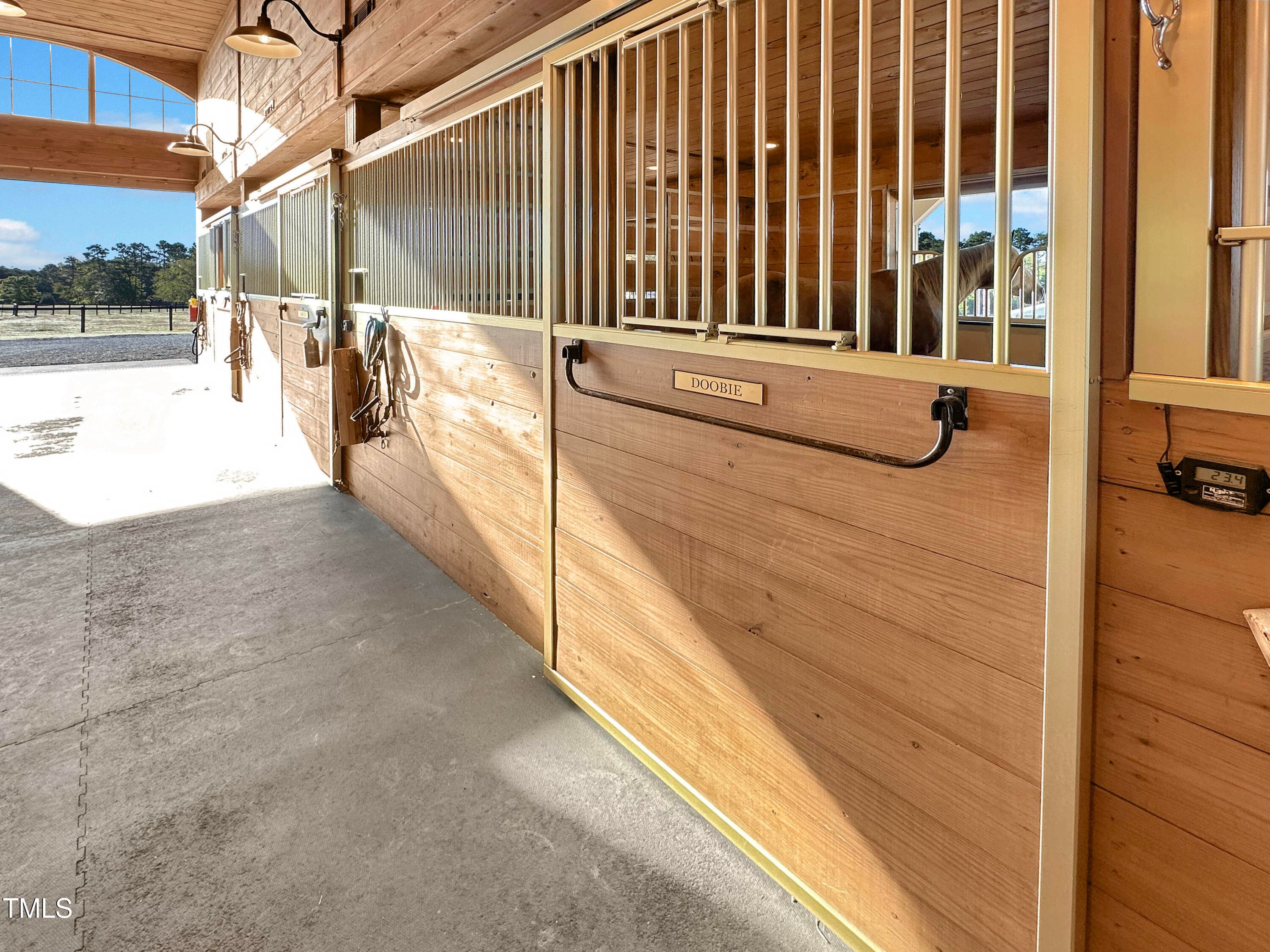 Horse Barn Stalls - 8589 Mcghees Mill Road, Semora, NC 27343