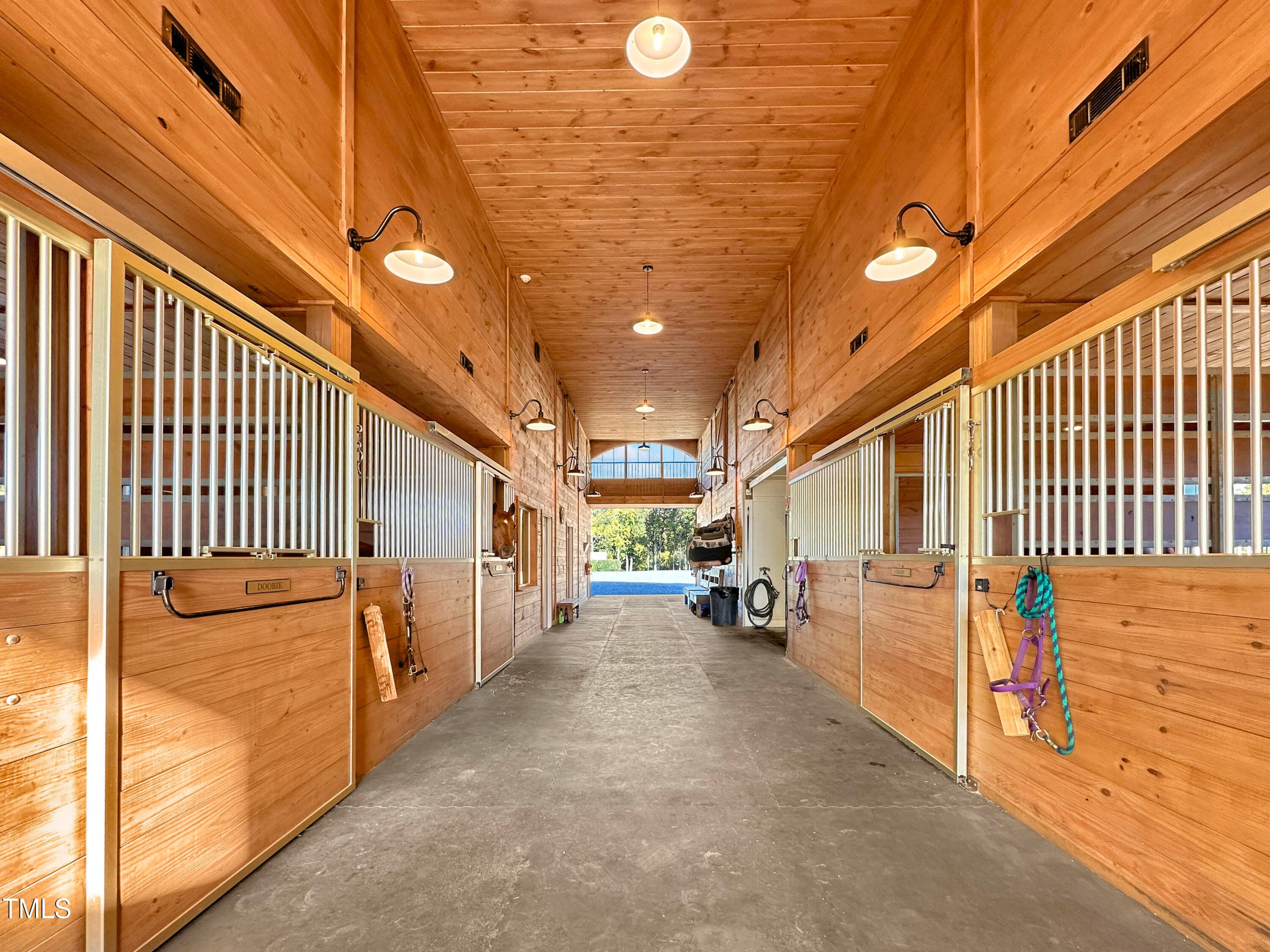 Horse Barn Main View 2 - 8589 Mcghees Mill Road, Semora, NC 27343