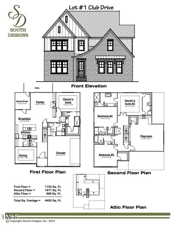 Lot 1 - 8721 Little Deer Lane, Raleigh, NC 27613, Raleigh