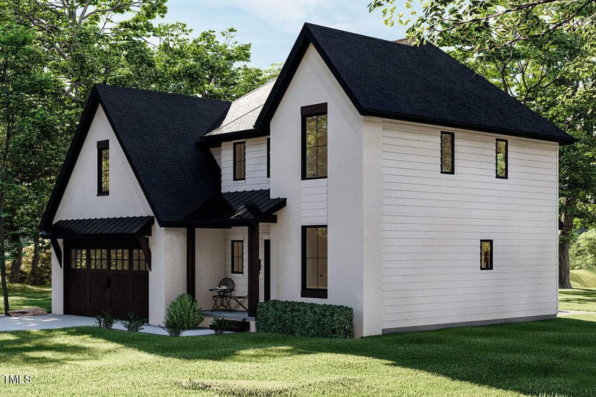Dandelion Side Elevation - 2715 S Jim Minor Road, Mebane, NC 27302, Mebane