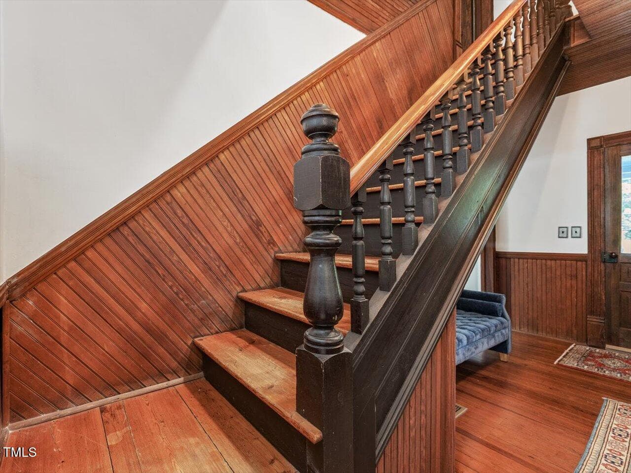 063-Staircase - 967 Bynum Road, Pittsboro, NC 27312, Pittsboro