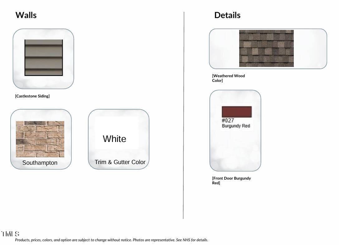 Exterior Color Scheme - 85 N Stagecoach Drive, Wendell, NC 27591