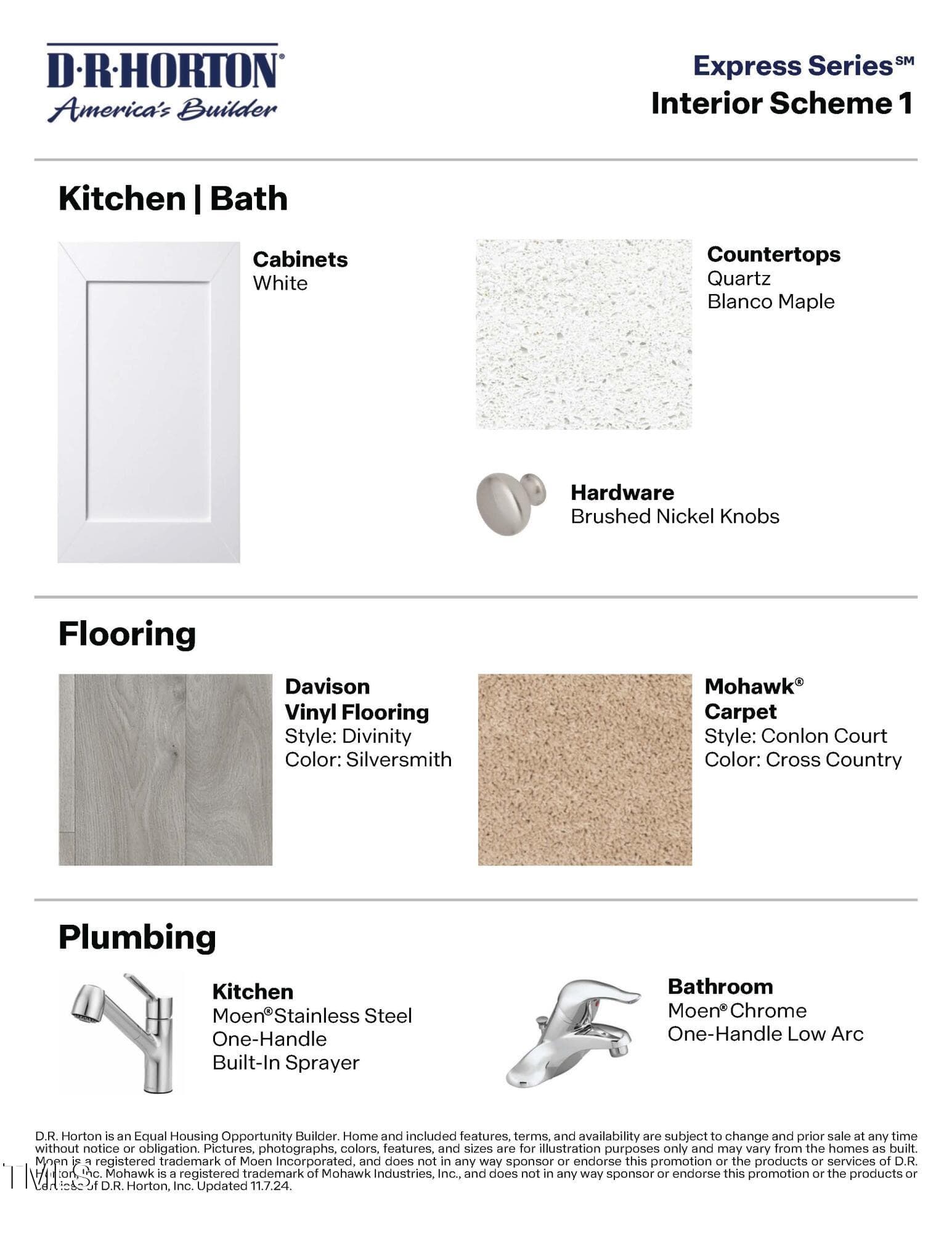Interior Scheme 1_RALNS_Quartz - 152 Holton Street, Wilsons Mills, NC 27577