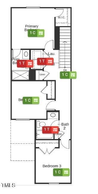 Second Floor - 2027 Oakdale Drive, Durham, NC 27703, Durham