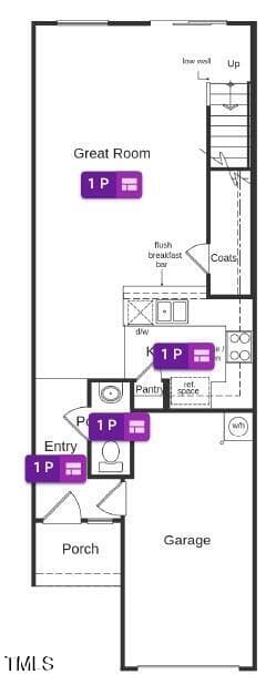 First Floor - 2027 Oakdale Drive, Durham, NC 27703, Durham