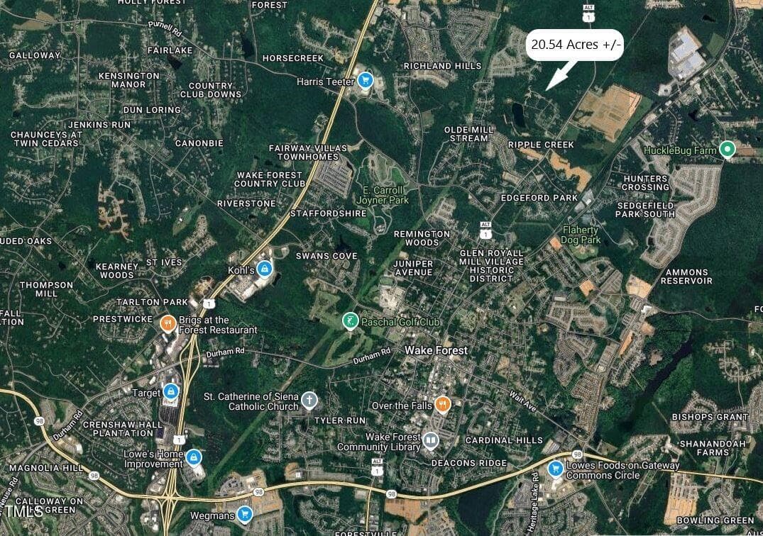 Area Map - 0 Ralph Drive, Wake Forest, NC 27587