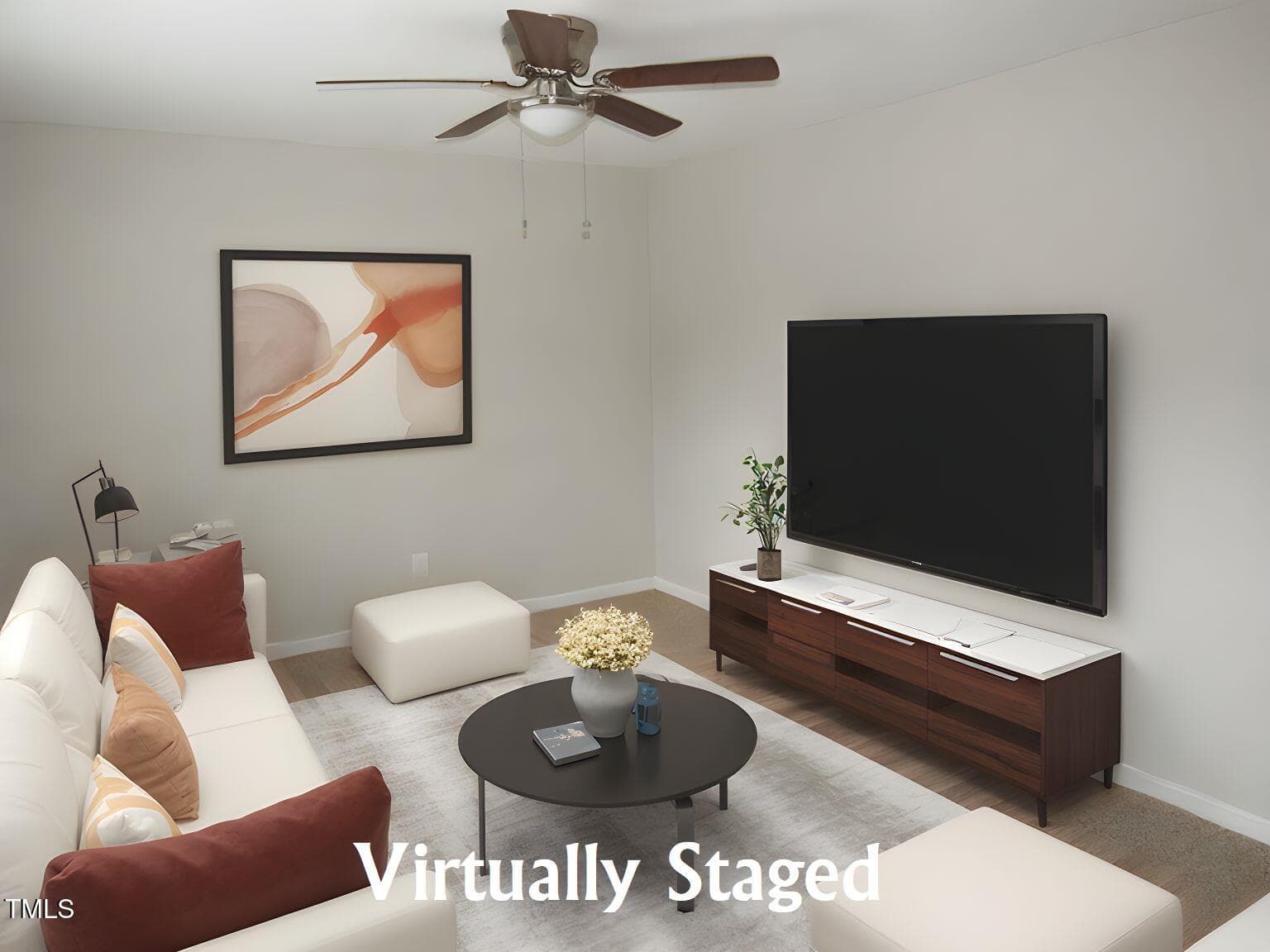Virtually staged - 124 Richmond Run, Stem, NC 27581