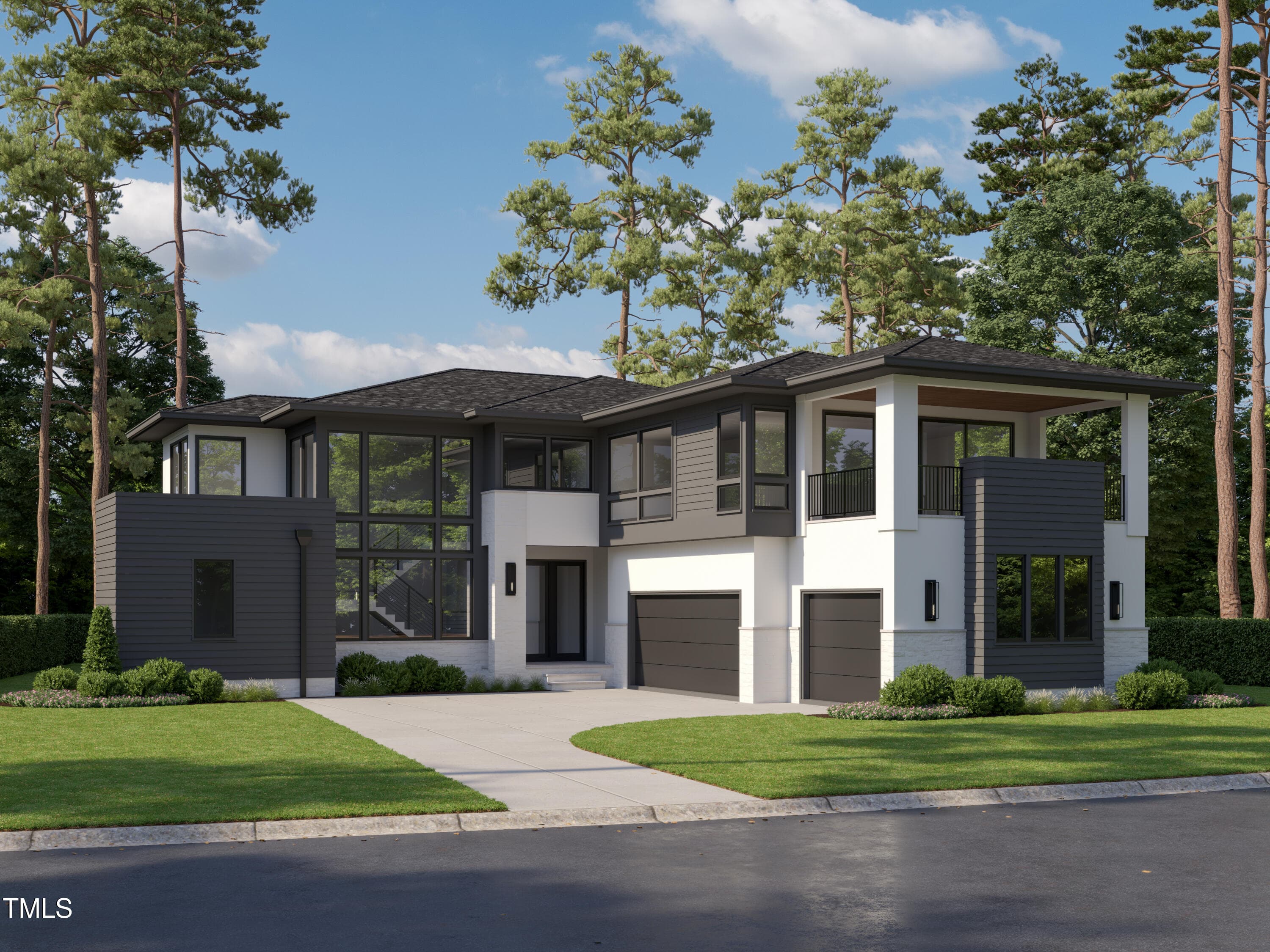 Exterior Rendering - 4907 Yadkin Drive, Raleigh, NC 27609, Raleigh