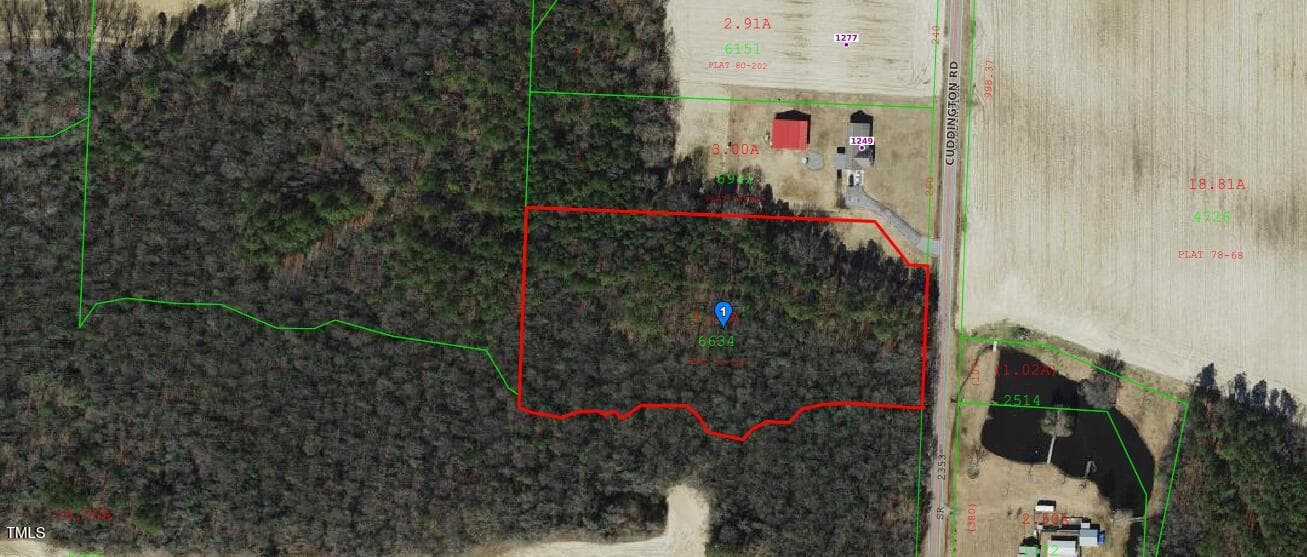 Cuddington Rd 4.89 acre G - 1215 Cuddington Road, Kenly, NC 27542