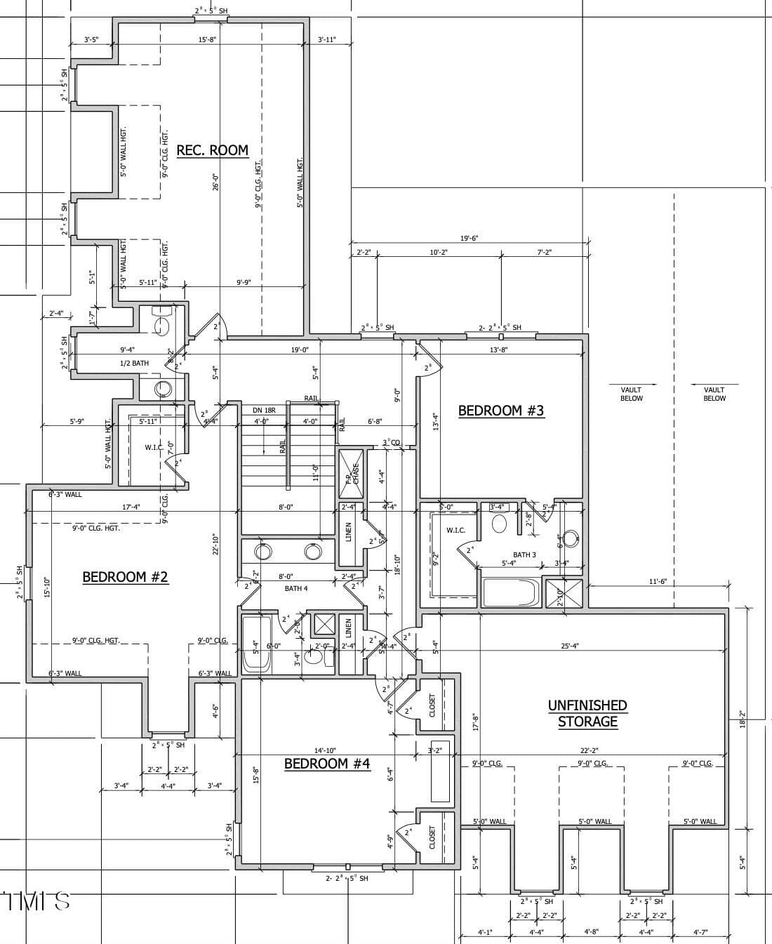 2nd Floor Layout - 104 Old Mill Place, Durham, NC 27705, Durham
