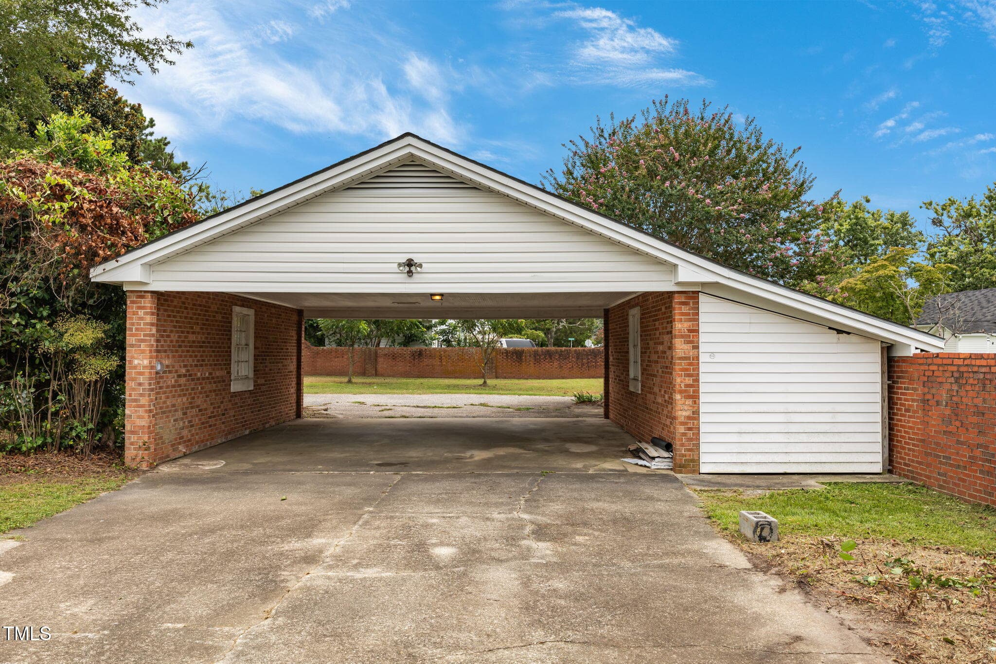 carport - 301 E H Street, Erwin, NC 28339