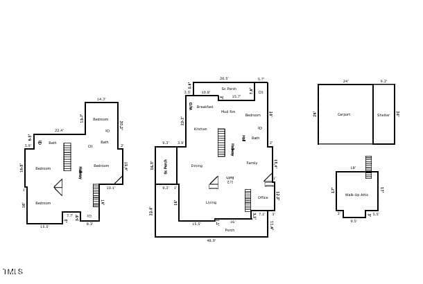301 E H floorplan - 301 E H Street, Erwin, NC 28339