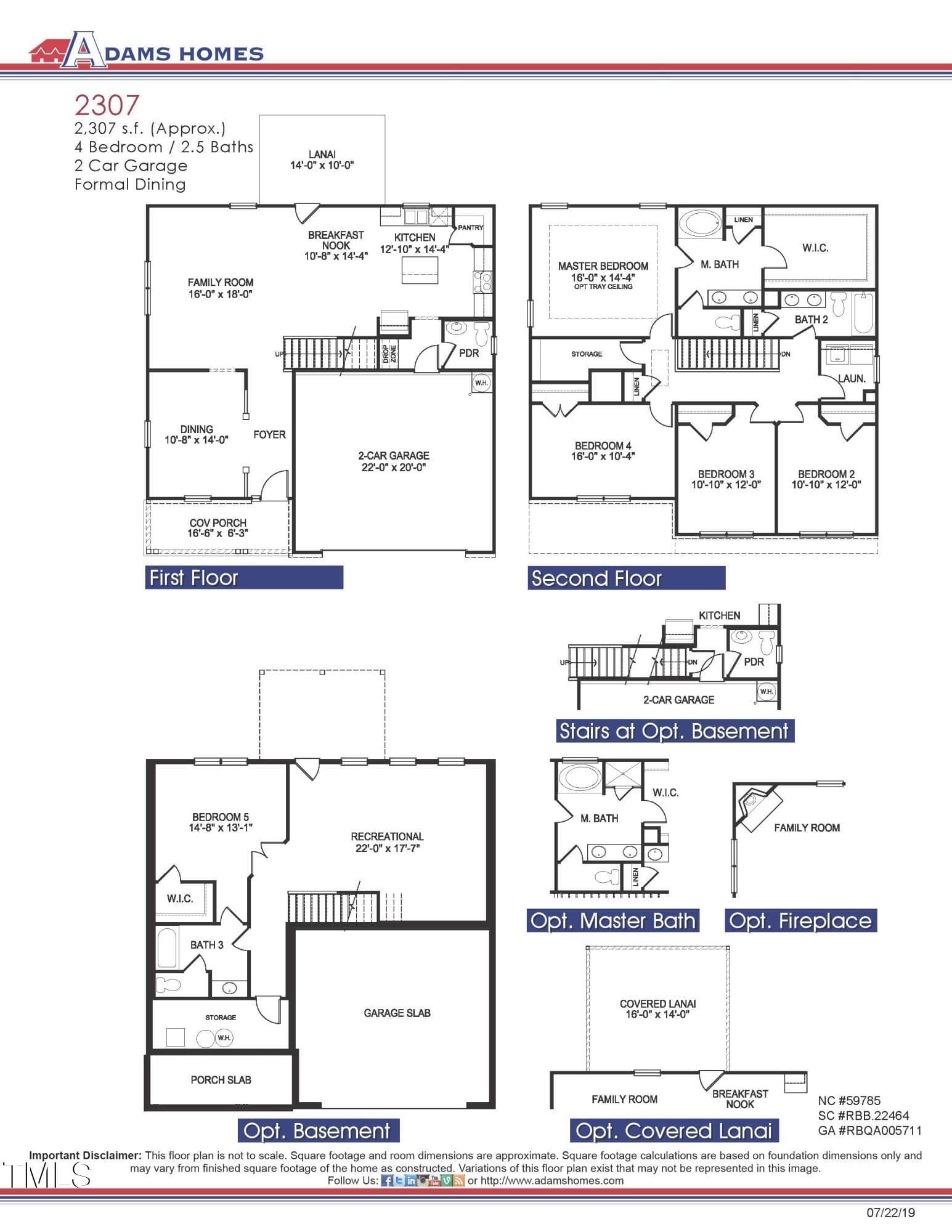 07.22.20 The 2307 Brochure (1) - 243 Lake Edge Drive, Lillington, NC 27546