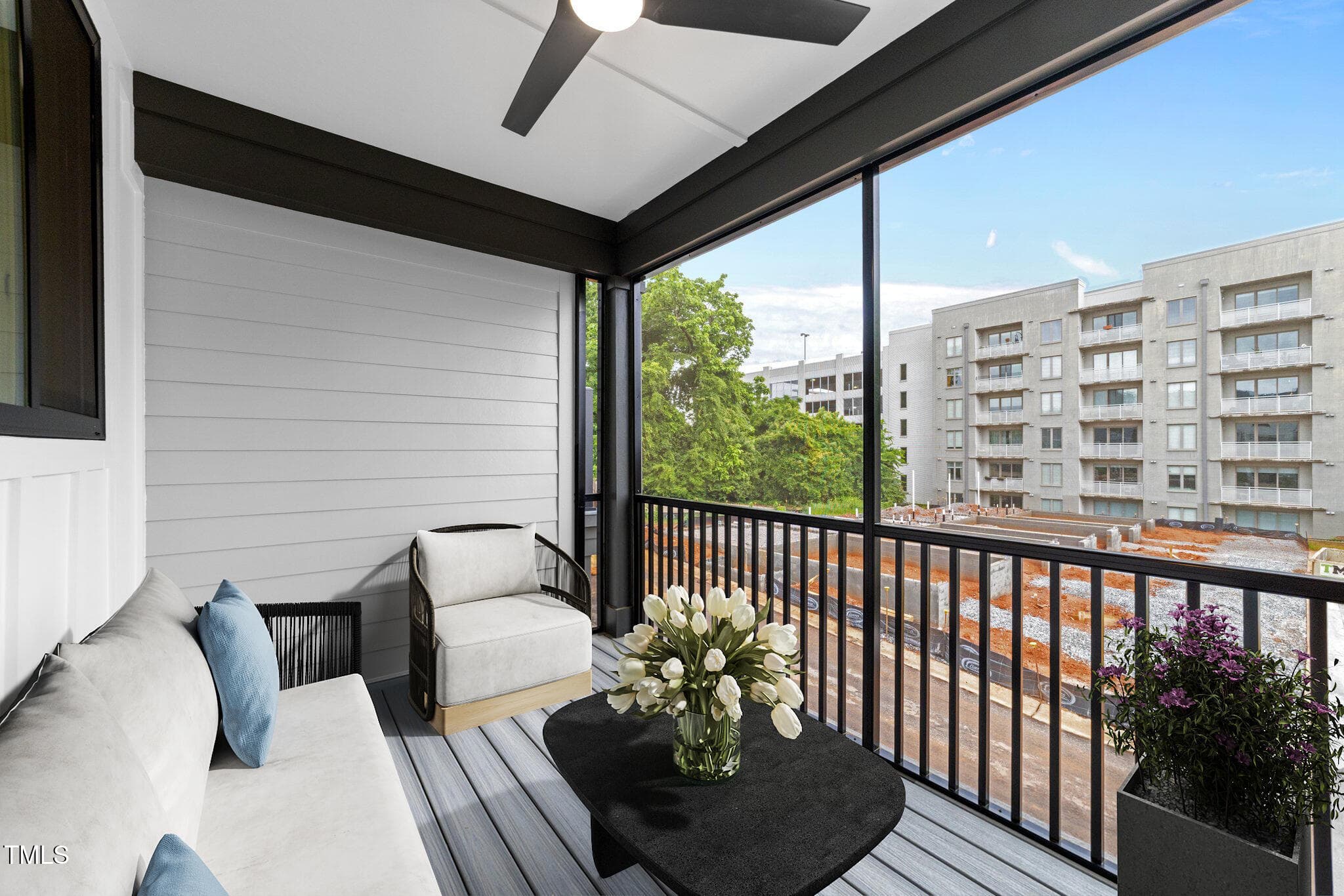 Second Story Screened Porch - 710 W North Street 102, Raleigh, NC 27603, Raleigh