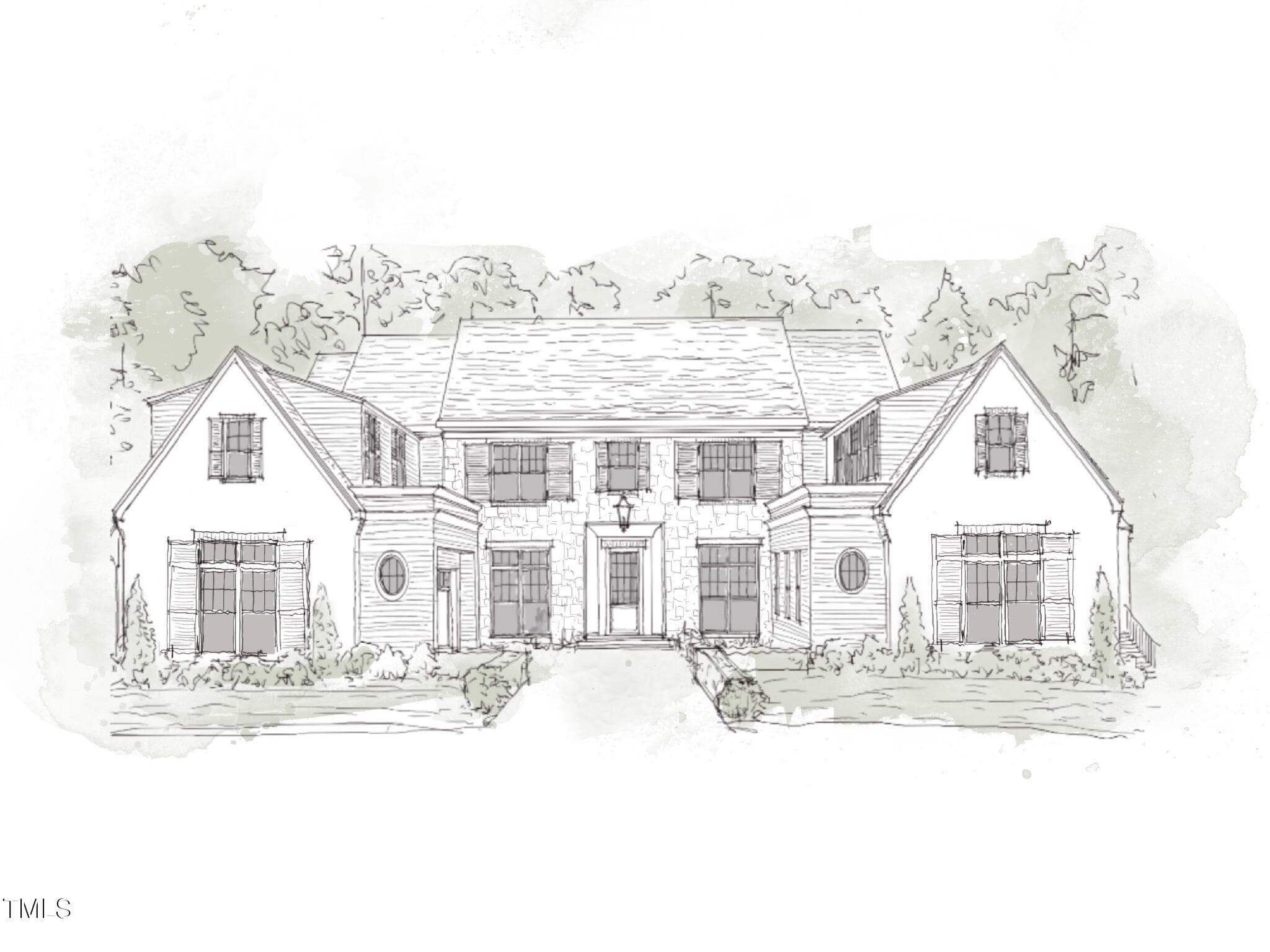 Oldfourth_MLS_Lot30-front-Sketch-80 - 2000 A Cotswood Lane, Durham, NC 27707, Durham