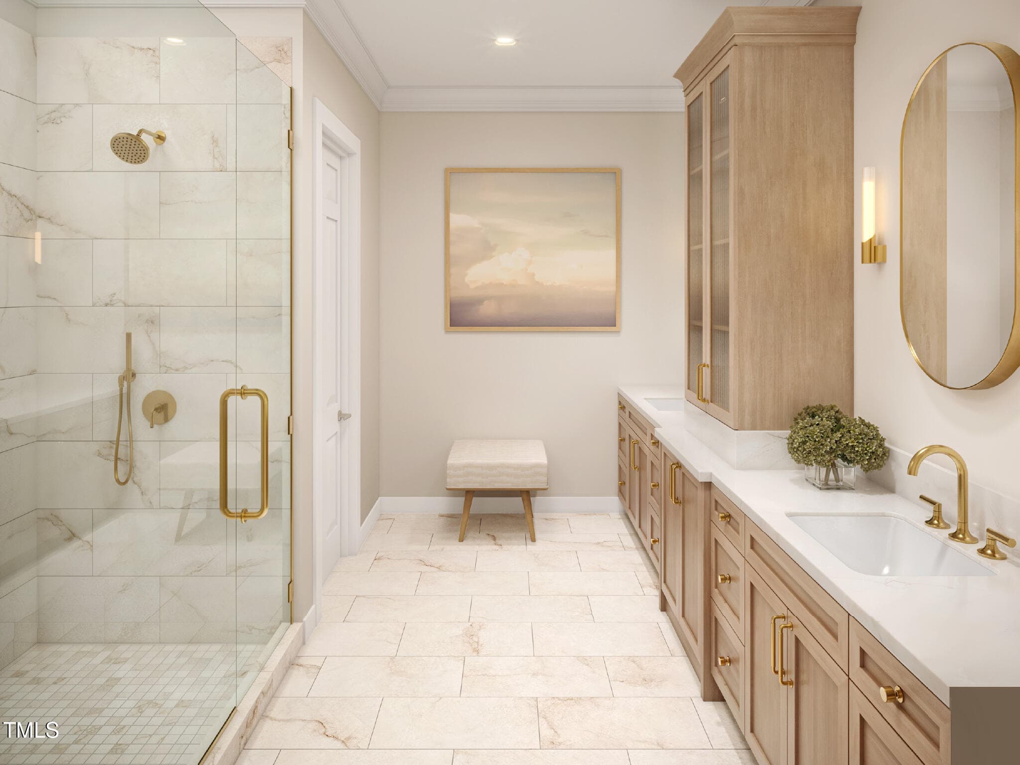 Oldfourth_MLS_Lot34a-Interior-Bathroom-R - 2000 A Cotswood Lane, Durham, NC 27707, Durham