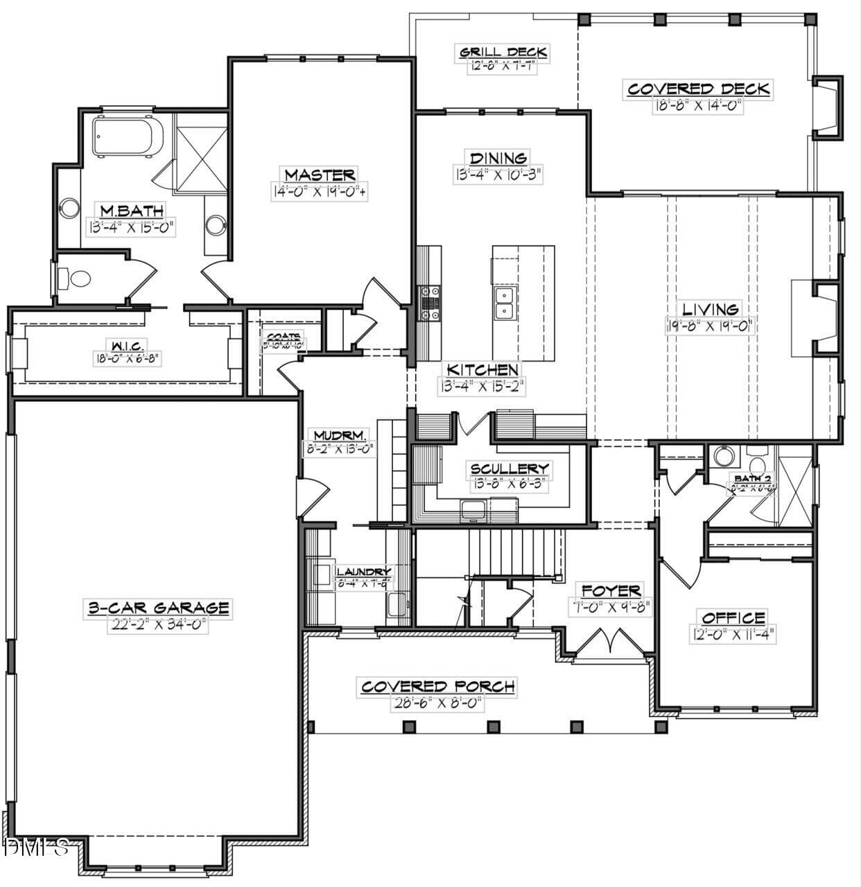 Lot 1 NHH Main Floor - 3423 New Hill Holleman Road Lot 1, New Hill, NC 27562