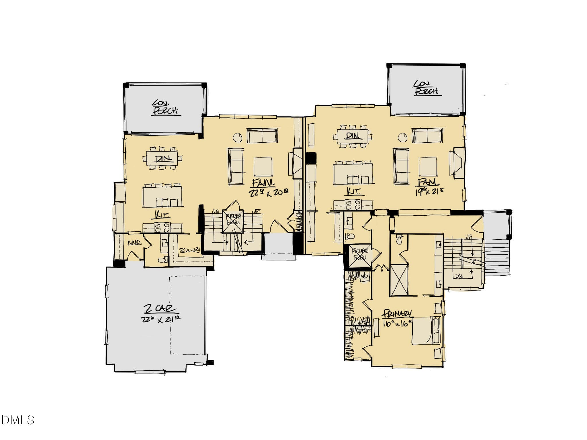 Oldfourth_MLS_Lot30-1st-Floorplan-80 - 2000 B Cotswood Lane, Durham, NC 27707, Durham