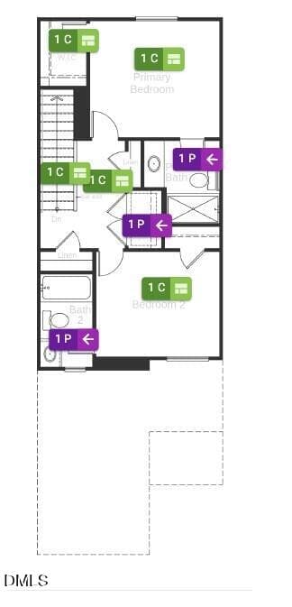 Second Floor - 3033 Glen Lyon Drive, Durham, NC 27703, Durham