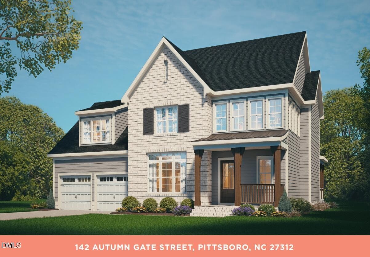 Lot 169 Elevation - 142 Autumn Gate Street, Pittsboro, NC 27312