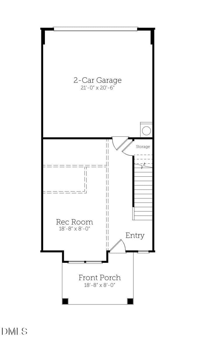 Rec Room Option on Main - 1132 Lamplighter Lot 414 Drive, Raleigh, NC 27604, Raleigh