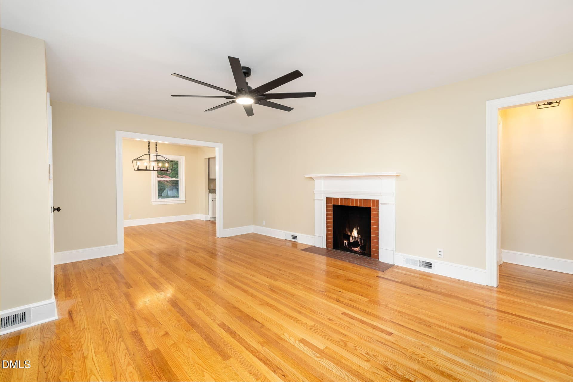 Living Room/Dining - 1105 Dabney Drive, Henderson, NC 27536
