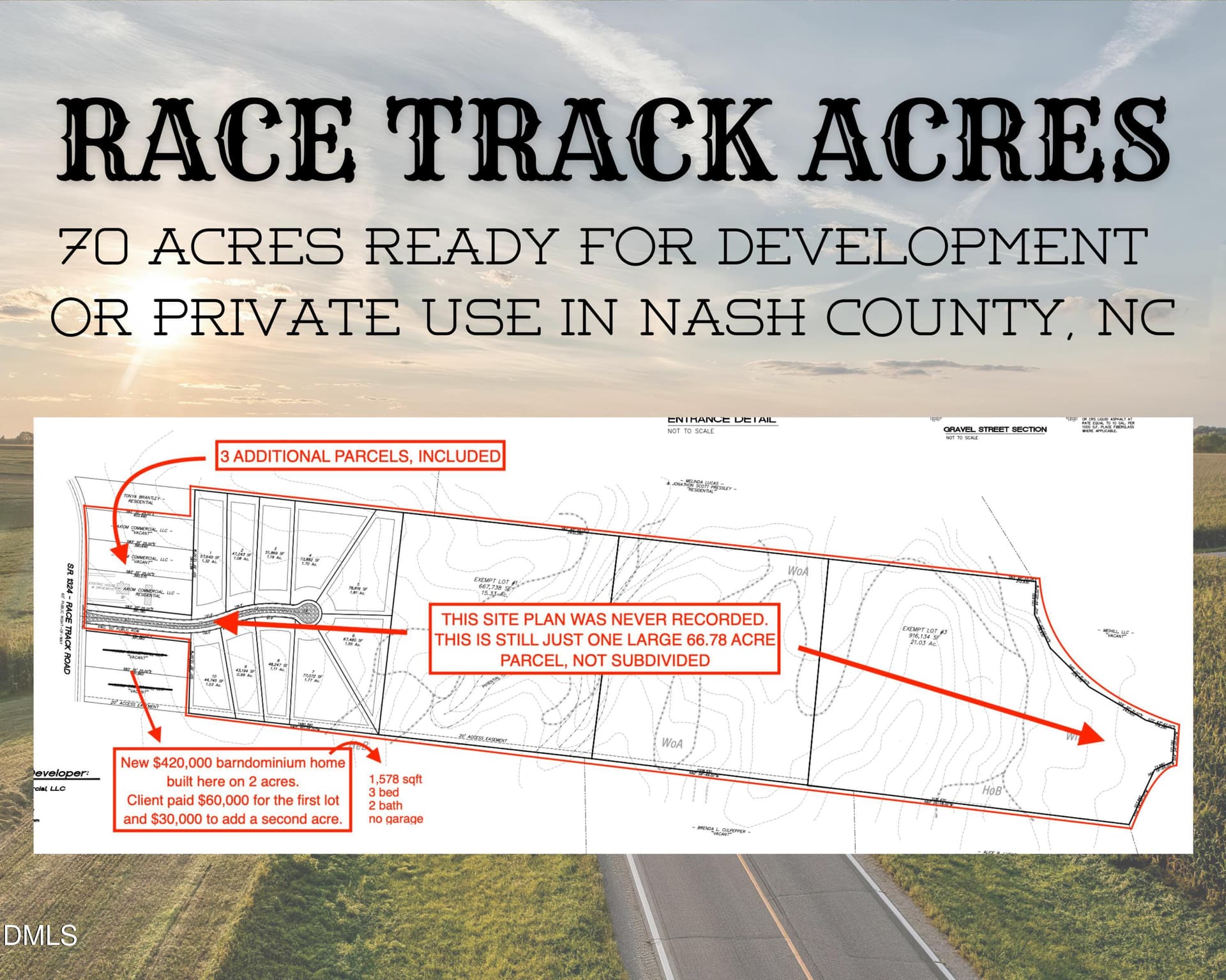 7 - 6847 Race Track Road, Castalia, NC 27816