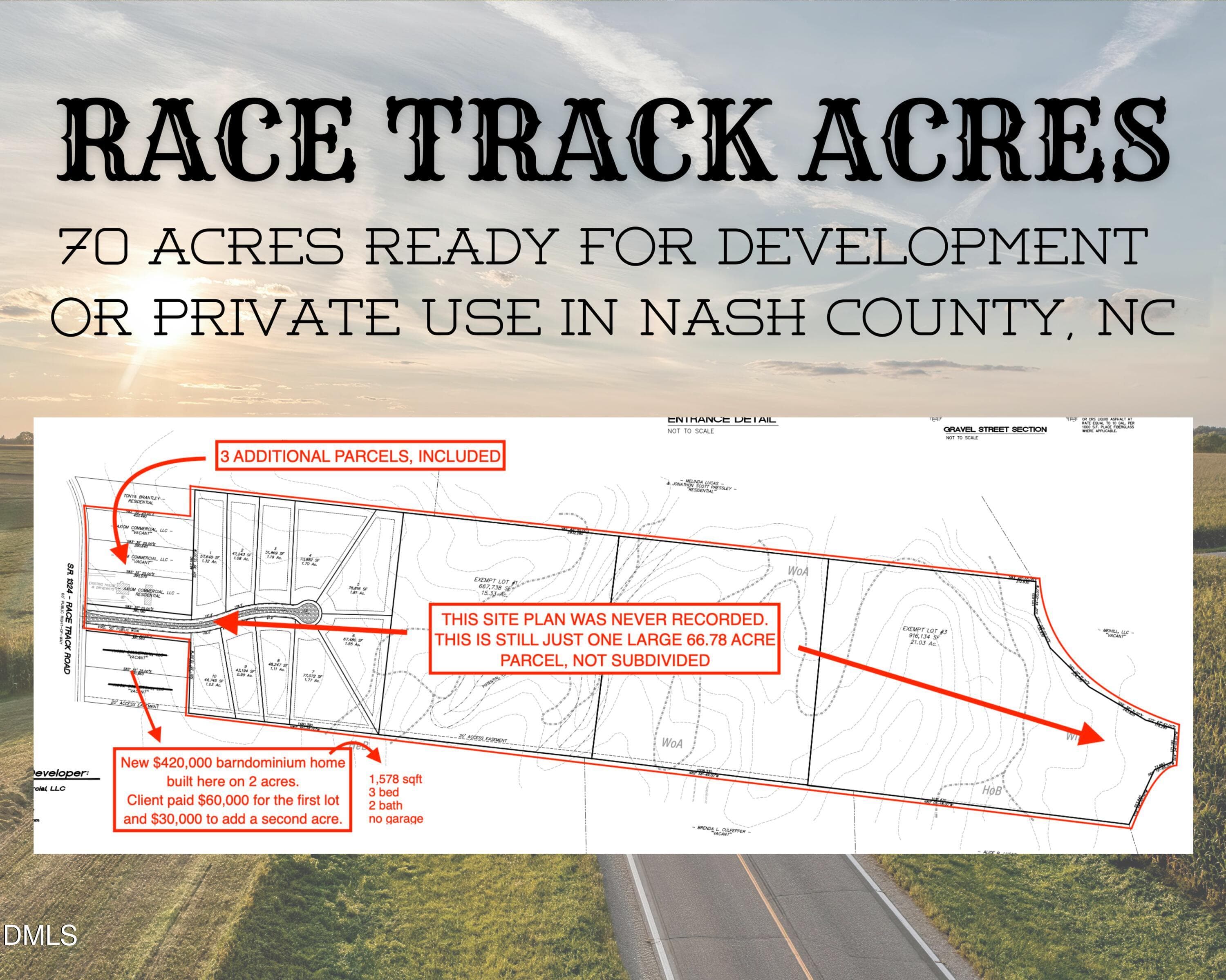 7 - 6847 Race Track Road, Castalia, NC 27816