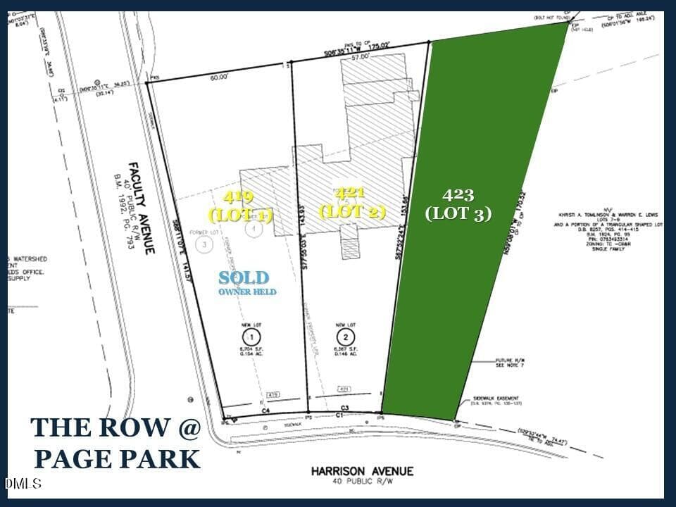 Page Park - 423 S. Harrison Ave - Lot Di - 423 S Harrison Avenue, Cary, NC 27511, Cary