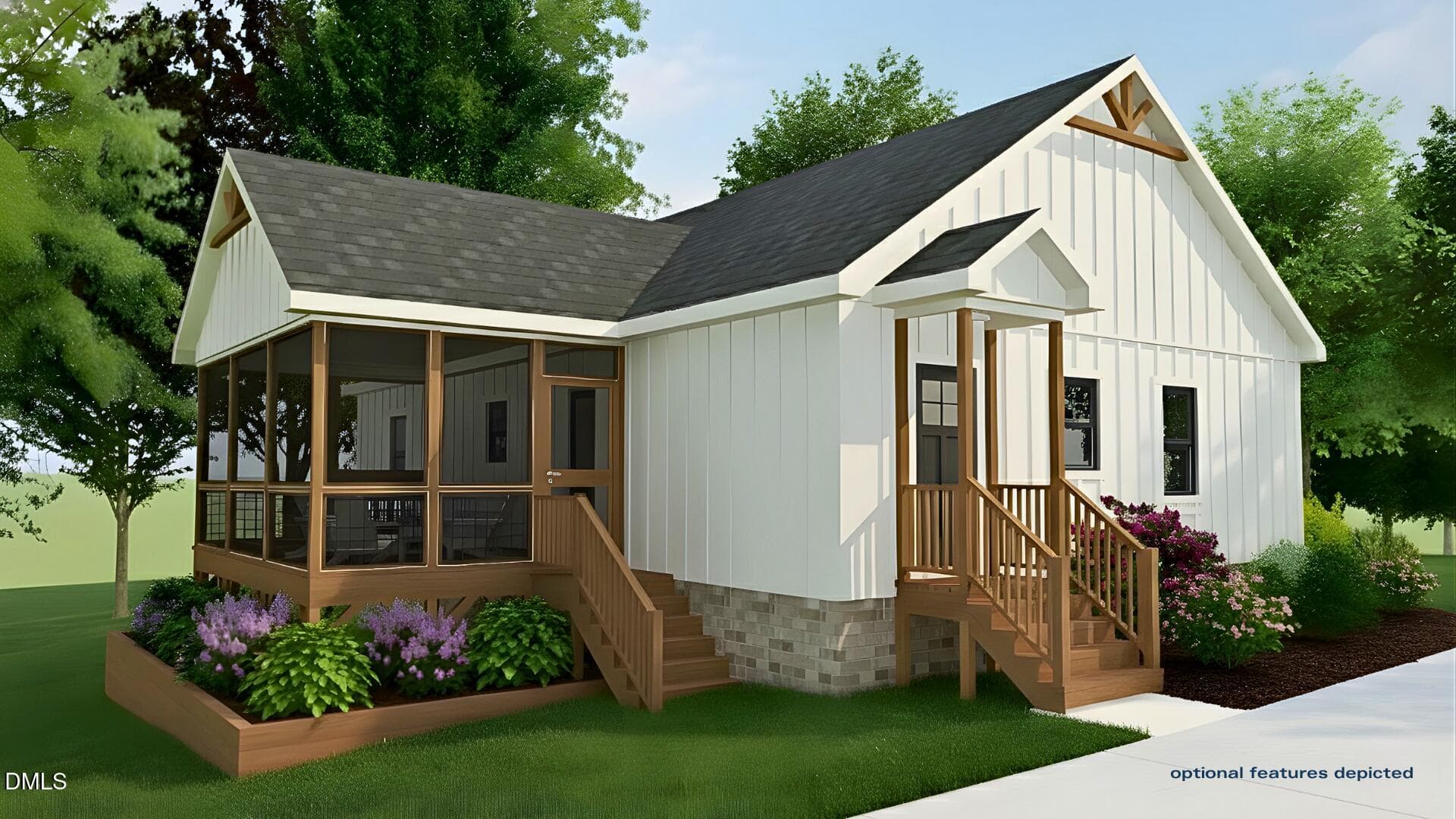 Rear Left - 101 Stillwater Lane, Roxboro, NC 27574