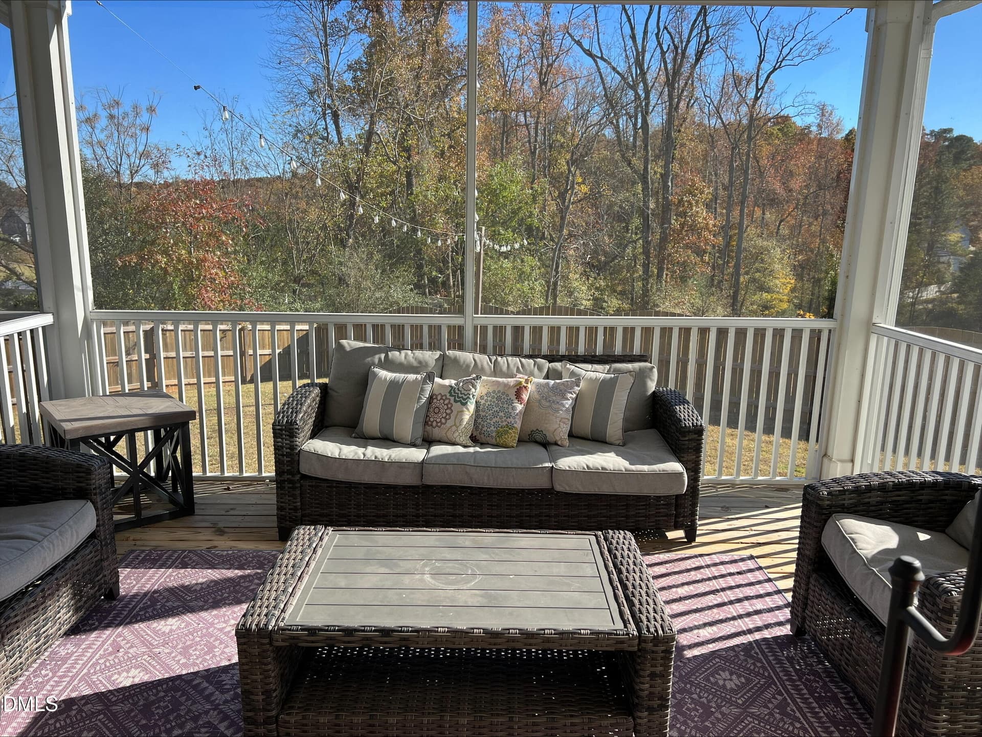 Back Porch 2 - 213 Cassada Court, Holly Springs, NC 27540