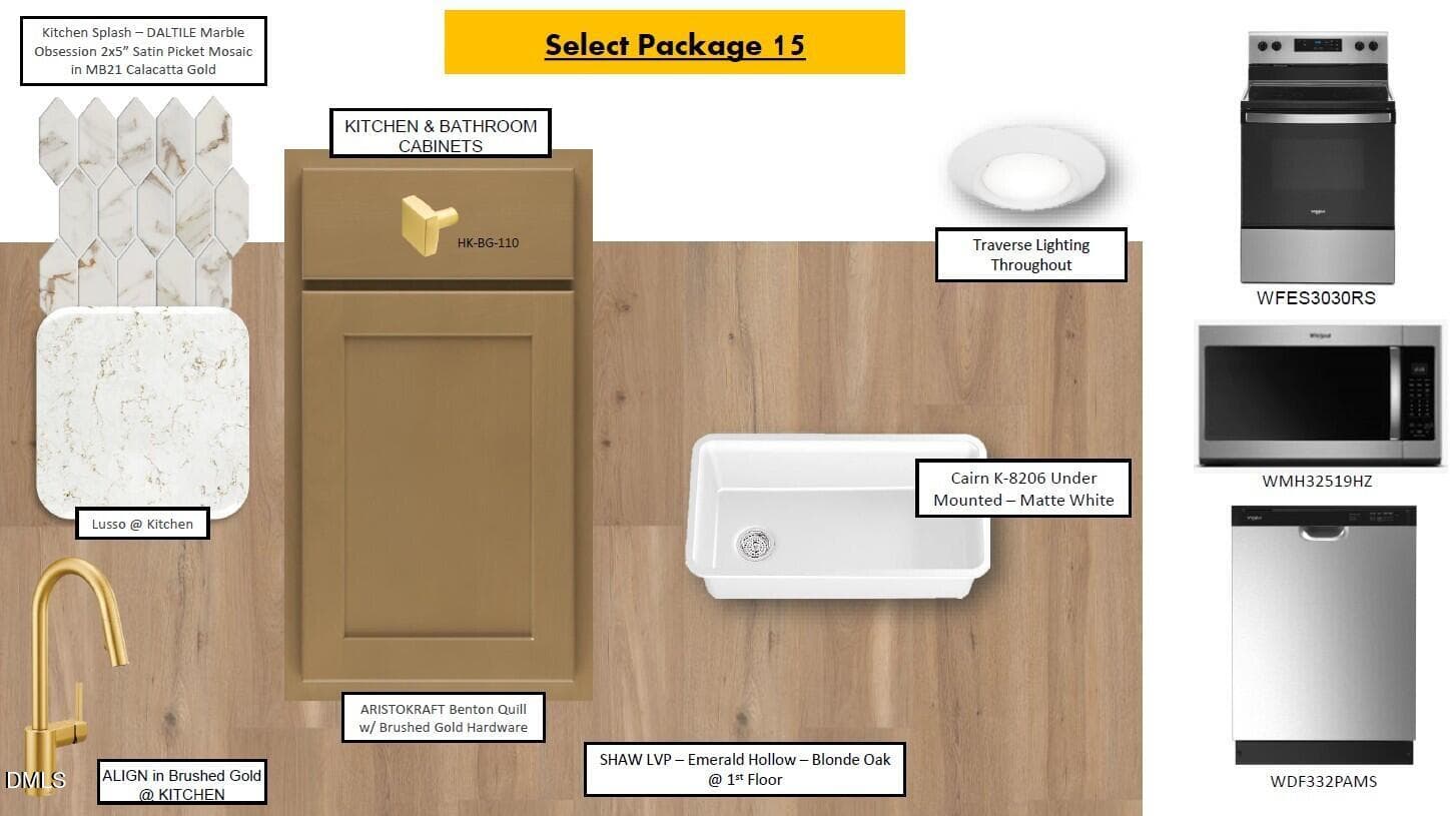Kitchen Package - 519 Sunset Lake Drive, Durham, NC 27703, Durham